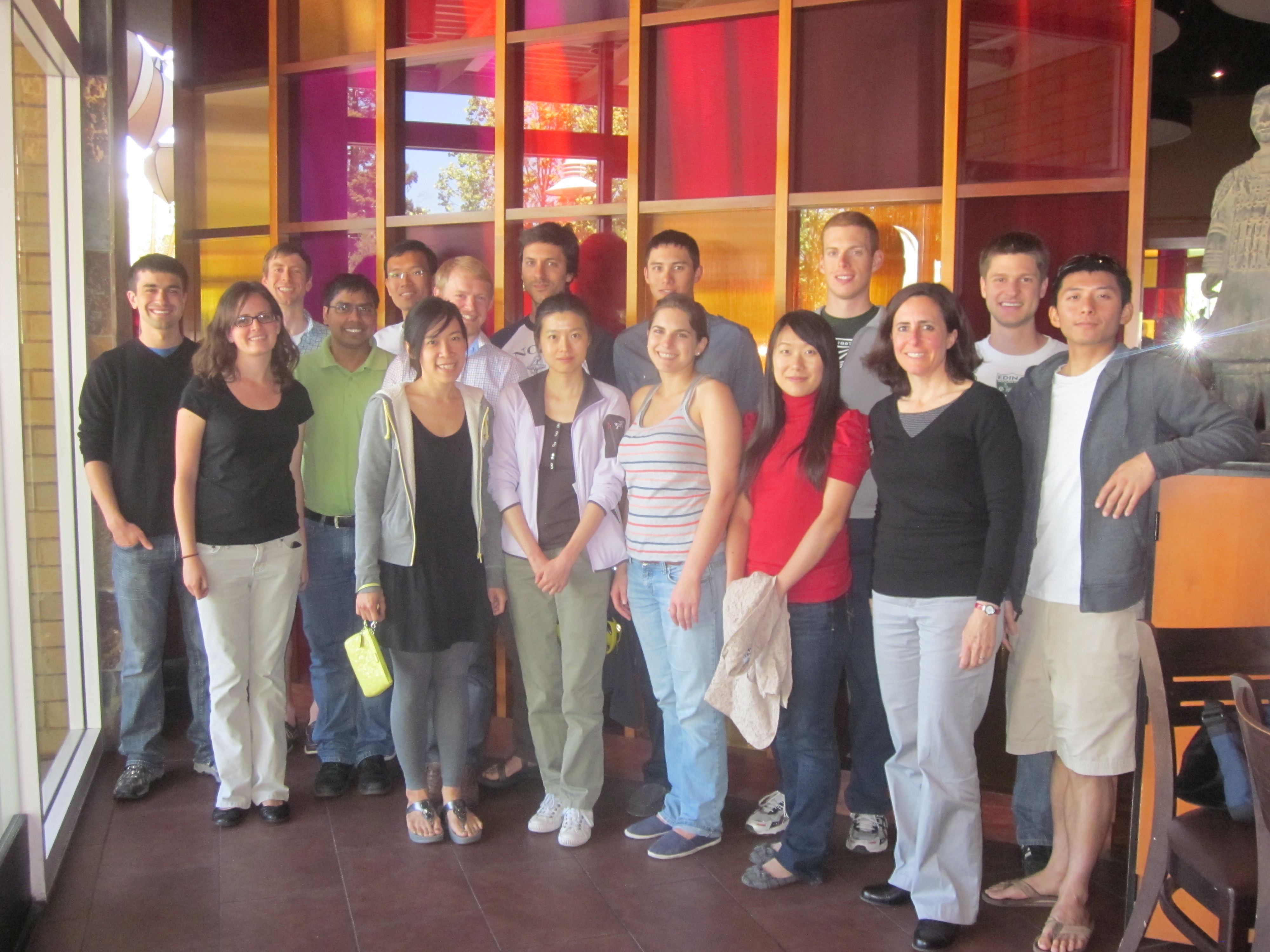 Nid and Tom's Goodbye Lunch
